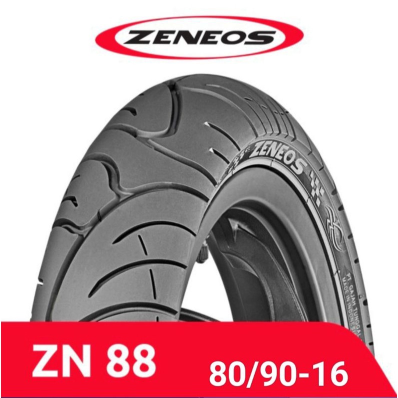 Ban Tubeless Zeneos 80/90-16 ZN 88 /Ban Depan - Nouvo,,Skywave,,Hayate
