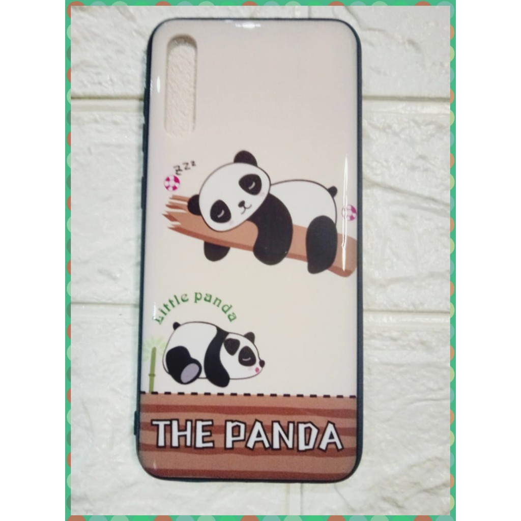 CASE SAMSUNG A30 S MOTIF KARTUN MANIS CUTTE THE PANDA HERO IRON