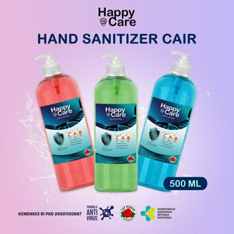 HAND SANITIZER cair 500 ml ANTISEPTIC 500ml ANTISEPTIK ANTI SEPTIK