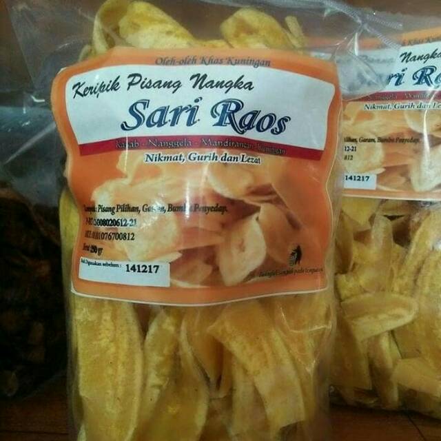 

Kripik Pisang Nangka khas kuningan