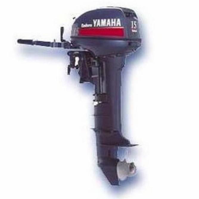 Yamaha 15Hp 2Tak E15Dmhs Short Mesin Tempel Perahu Karet As Pendek 15"