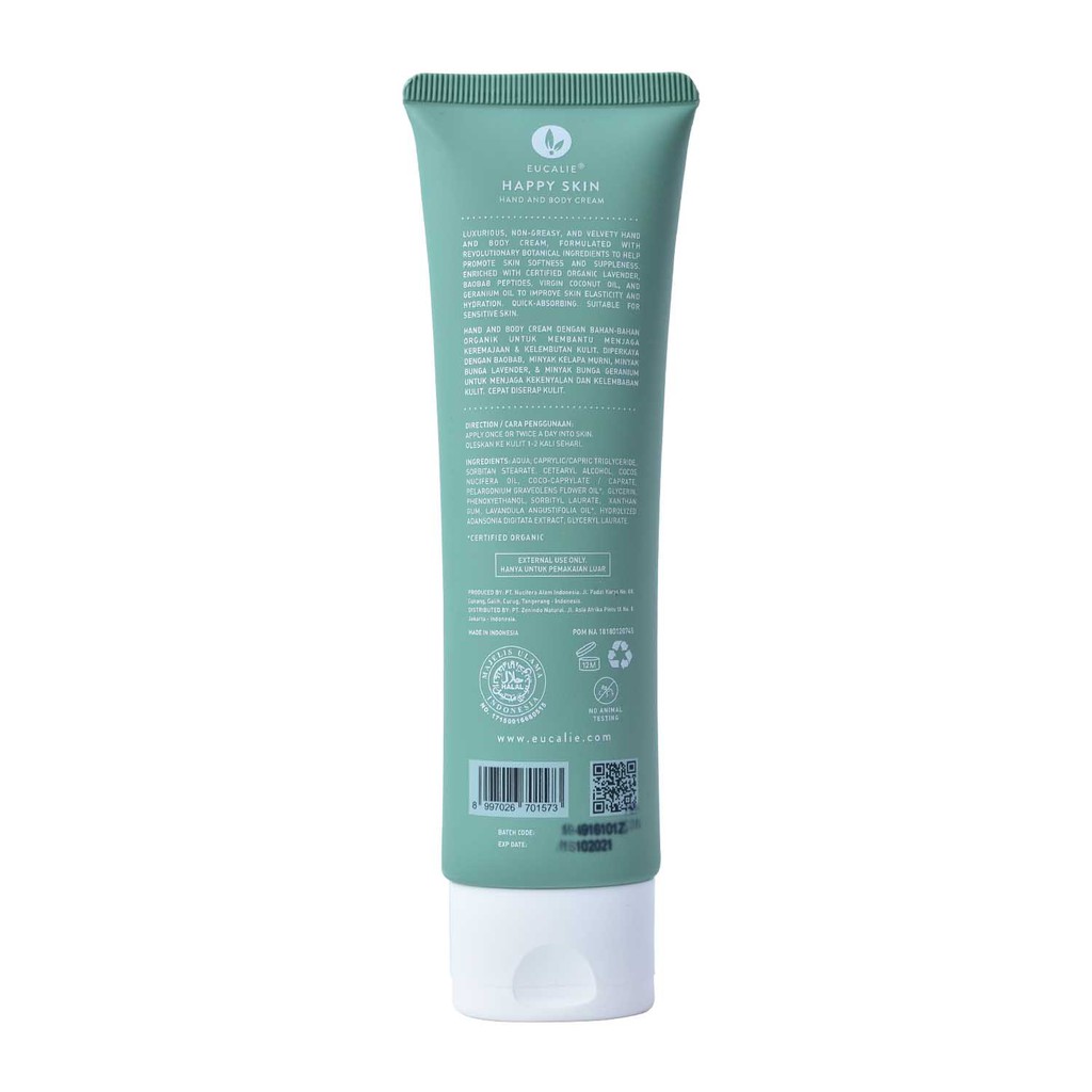 Eucalie Hand &amp; Body Cream 90 ml