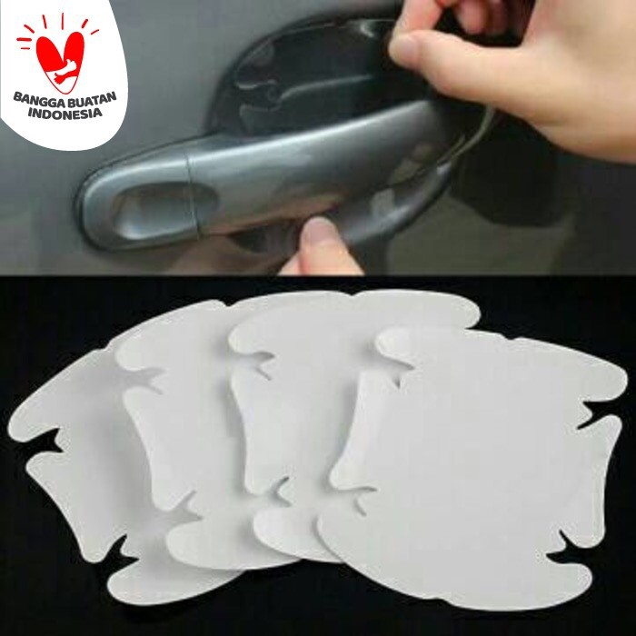 Stiker Anti Gores Pelindung Gagang Pintu Mobil / Anti Gores Handle Mobil