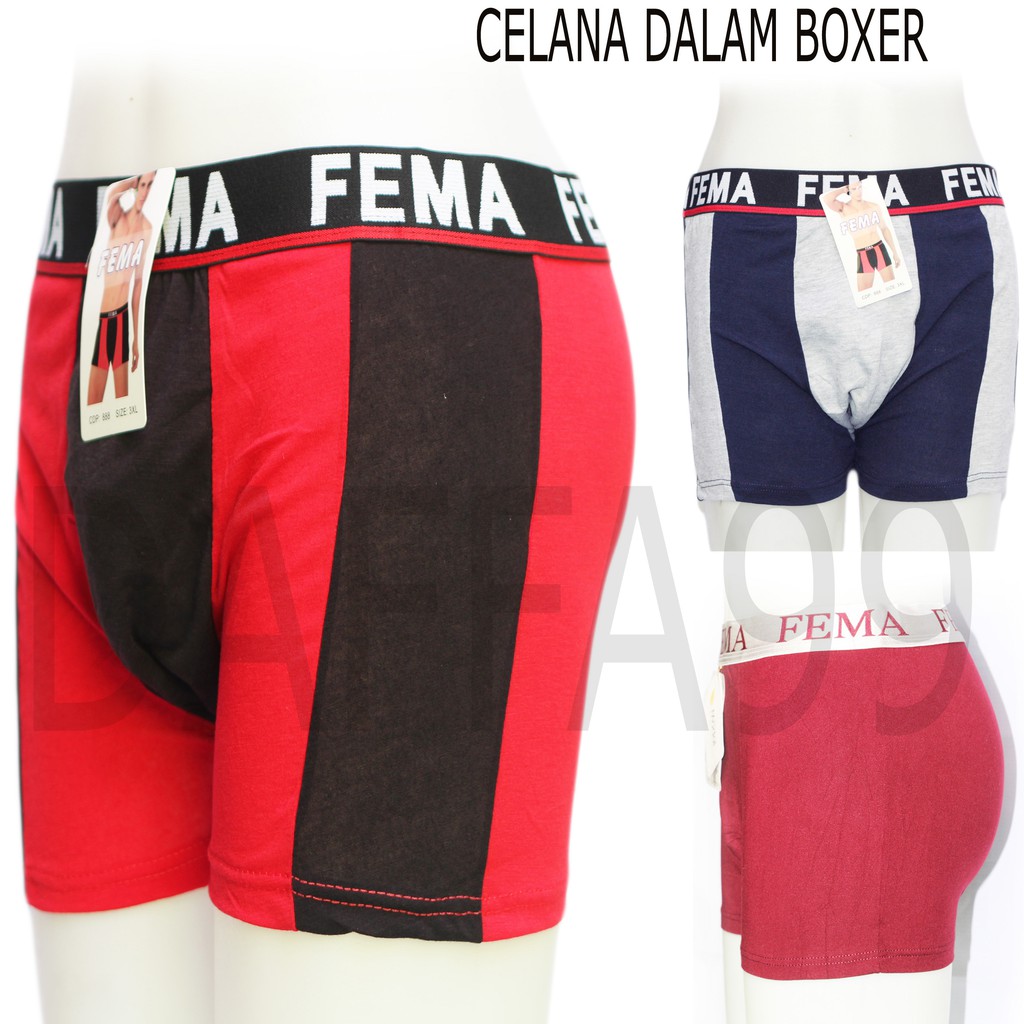 CELANA DALAM PRIA BOXER FEMA/TERMINATOR -DF