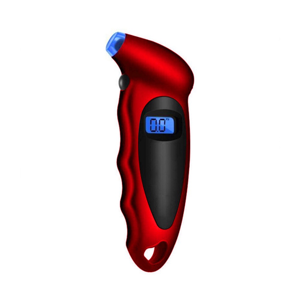 Digital Tire Pressure Gauge Pengukur Tekanan Ban Red