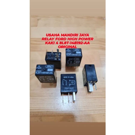 RELAY HIGH POWER FORD KAKI 4 RELAY POWER FORD KAKI 4 ORIGINAL