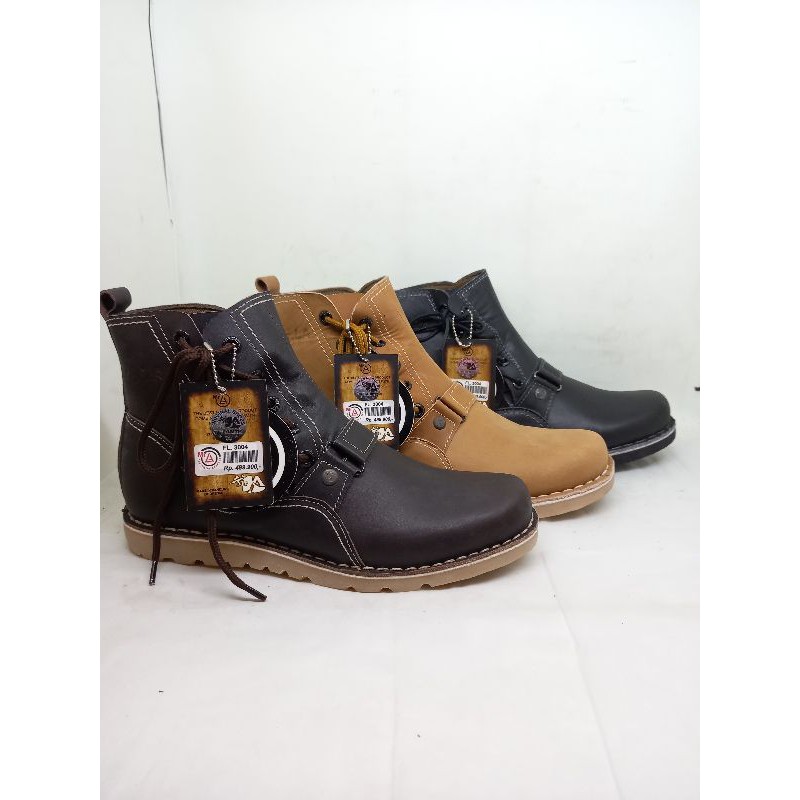 Sepatu kulit asli original Mr.LA model 3004