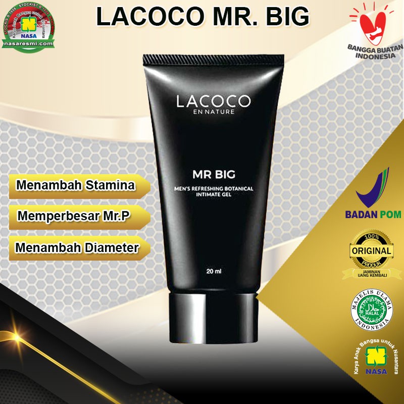 Lacoco Mr Big Original Menambah Ukuran - Memanjangkan Mr P Dan Tahan Lama