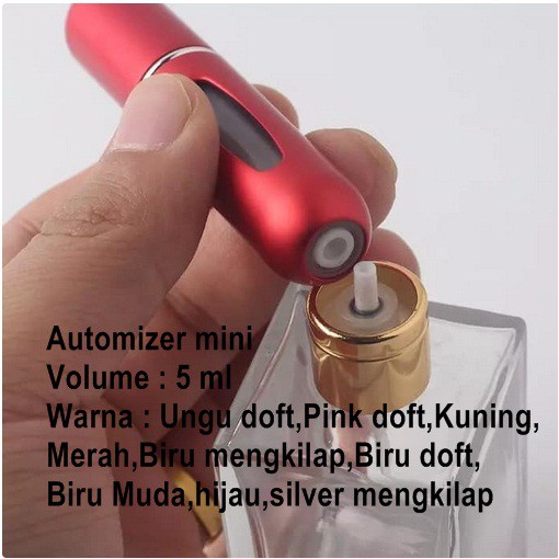 Automizer Spray botol parfum 5 ml