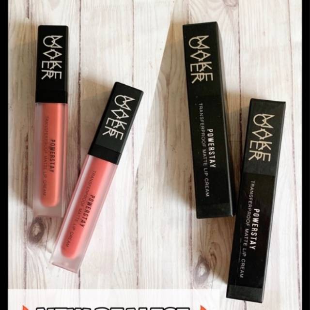 MAKE OVER powerstay tranferproof matte lip cream