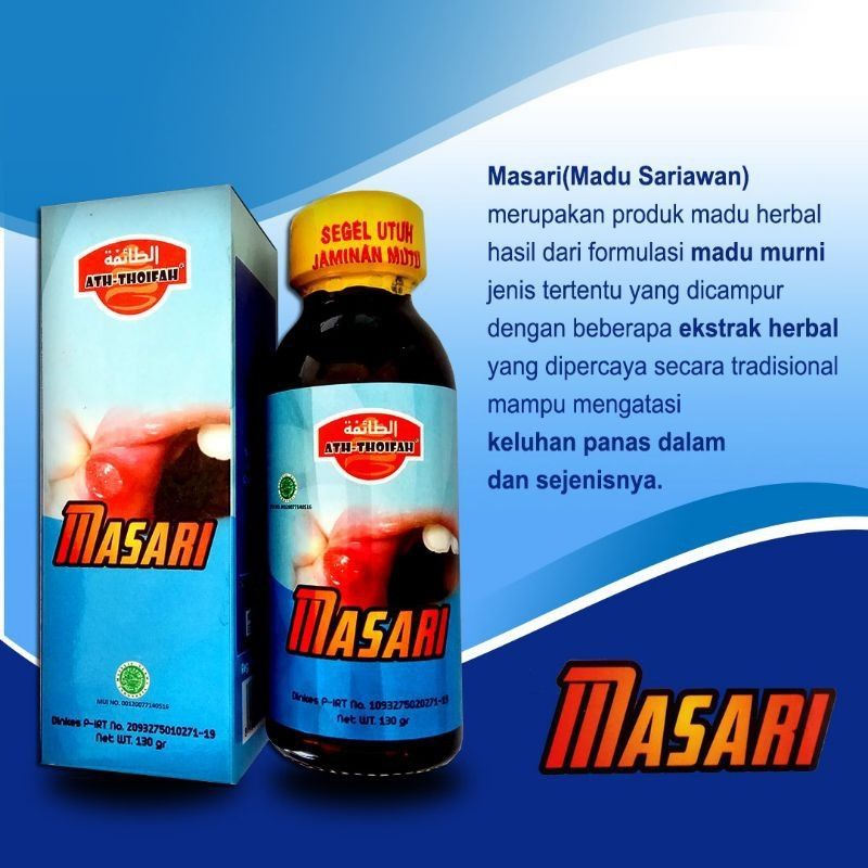 

Madu Sariawan Ekstrak Daun Saga 100% Herbal