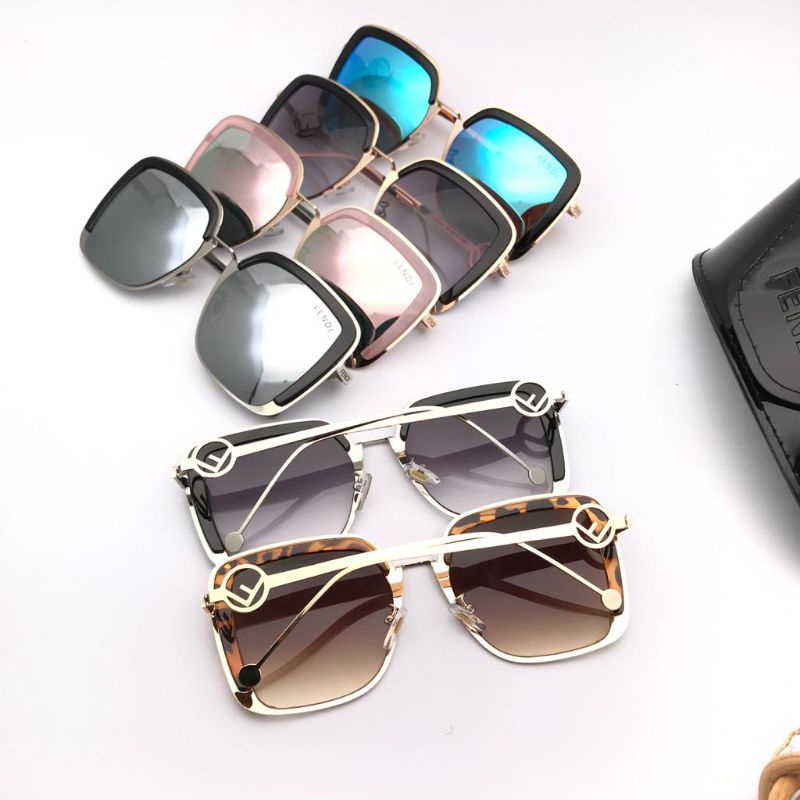 [BISA COD√]KACAMATA SUNGLASSES WANITA KACAMATA FASHION/FENDI/LENSA UV SUPERPREMIUM