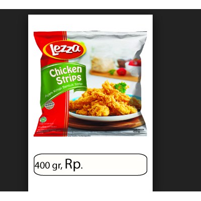 

Ayam Krispi Bentuk Strips (Chicken Strips) 400 g