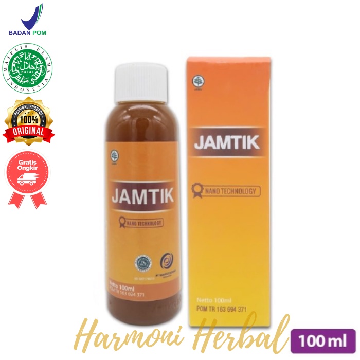 Jamtik 100 ml jamu rematik Herbal Asam Urat Rematik Nyeri Sendi Tulang Asli Original JAMTIK