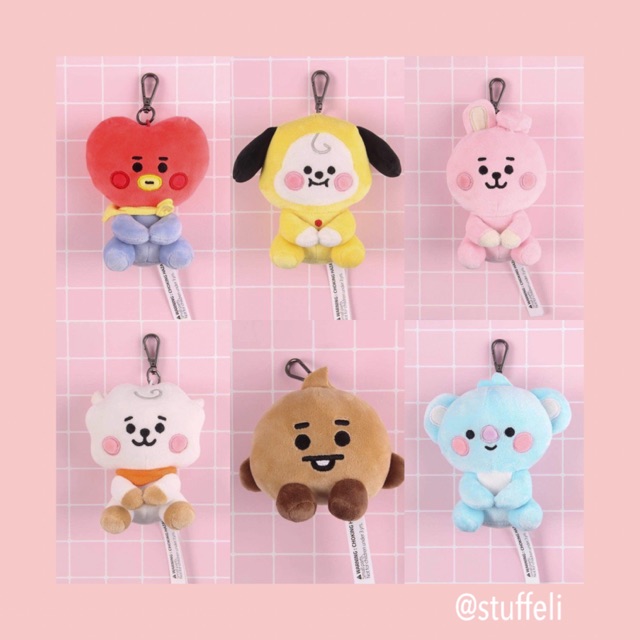 BT21 Baby Sitting Plush Doll (Boneka BT21)