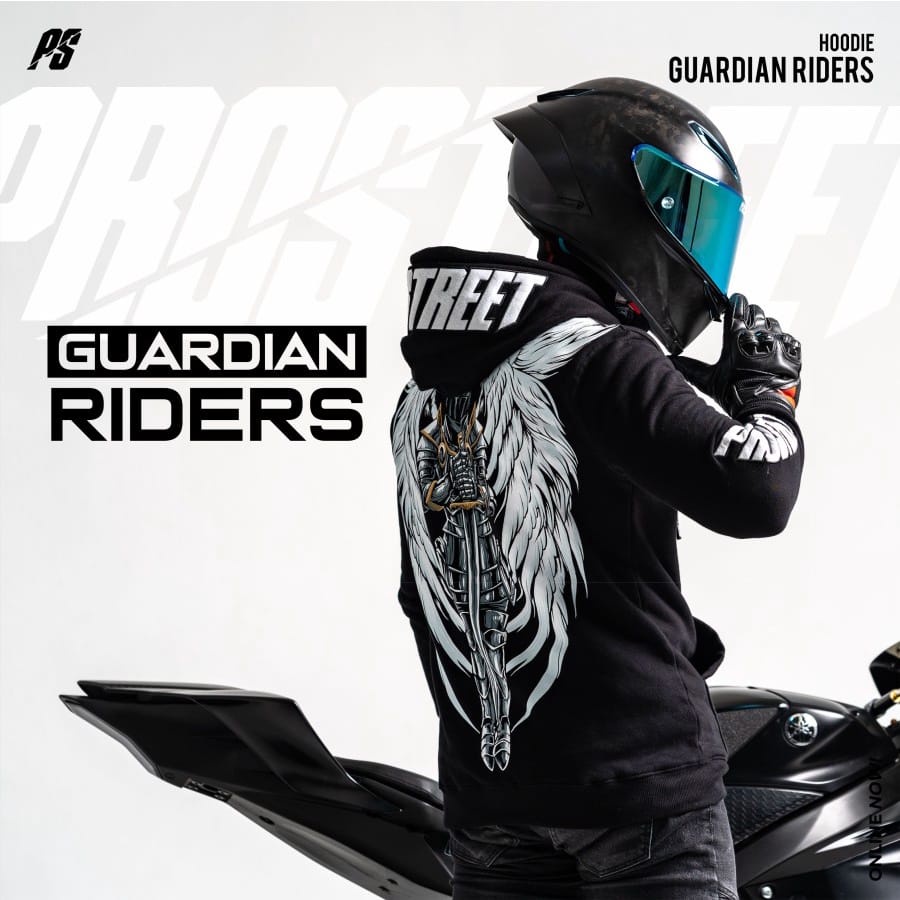 Jaket Hoodie Sweater PROSTREET GUARDIAN RIDER Terbaru