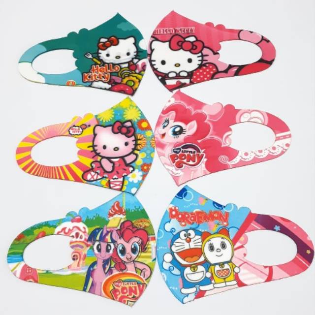 Masker anak cewek scuba