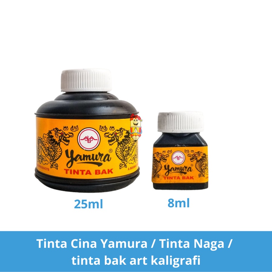 

Tinta Cina Yamura / Tinta Naga / tinta bak art kaligrafi