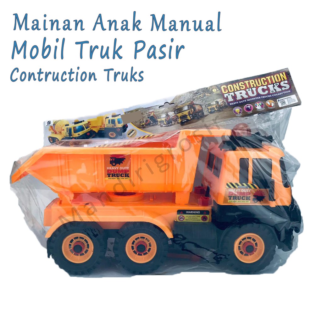 Mobil truk pasir *Mainan Anak * Contruction Trucks * BP 8047