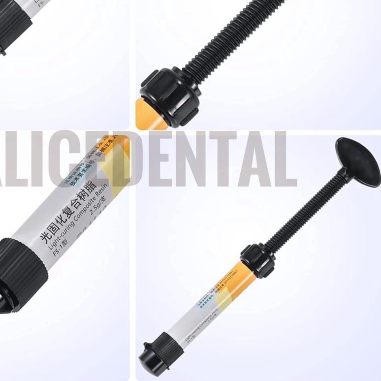 ✶ Microhybrid nanofill composite komposit bahan tambal gigi veneer light cure laser komposite compos