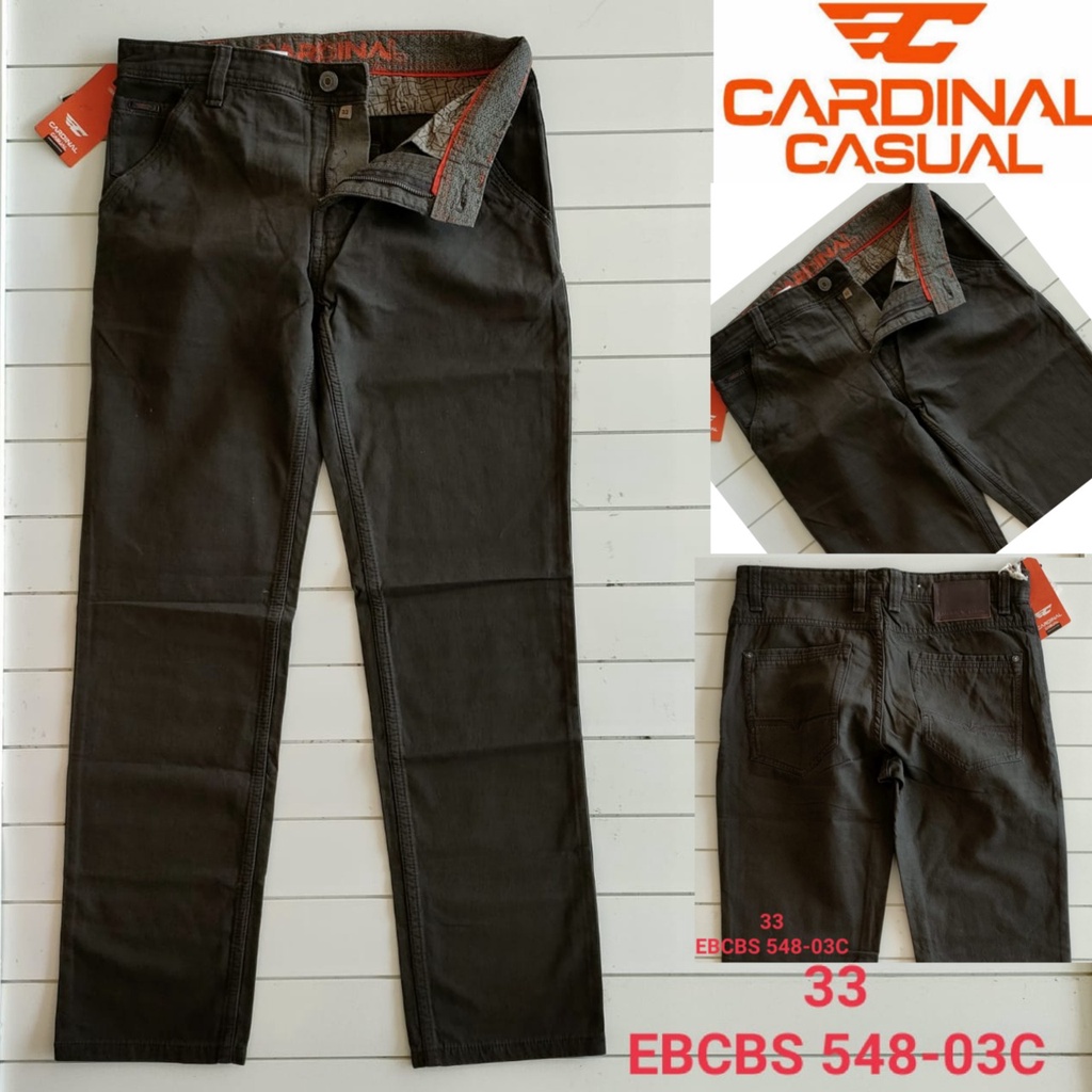 gof 37-38 2 PKT CARDINAL CASUAL CELANA POCKETS PANJANG Celana Chino Pria Fashion Laki Brand KekinianV