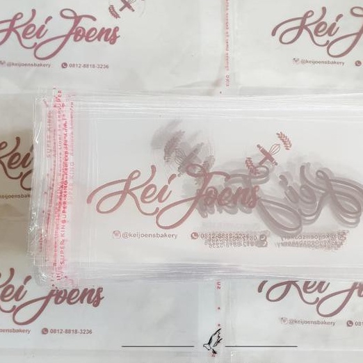 

CETAK/SABLON PLASTIK OPP SEAL ROTI/DONAT SABLON 1 WARNA UK 14X18CM