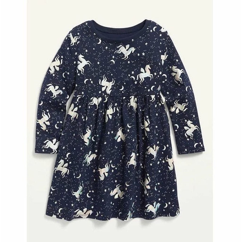 OLD NAVY KIDS FLARE DRESS (baju anak)