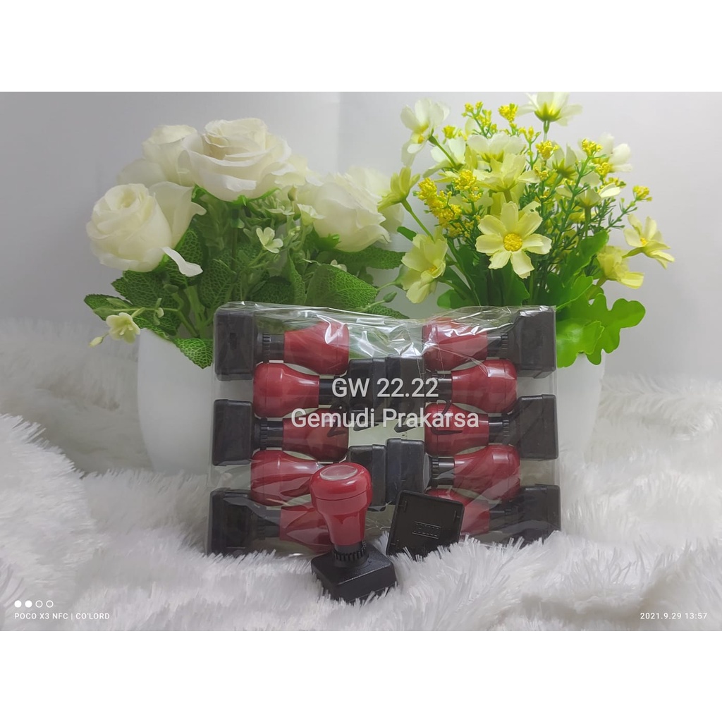 Gagang Stempel Flash 2222| Gagang Stempel Warna | Stempel Otomatis