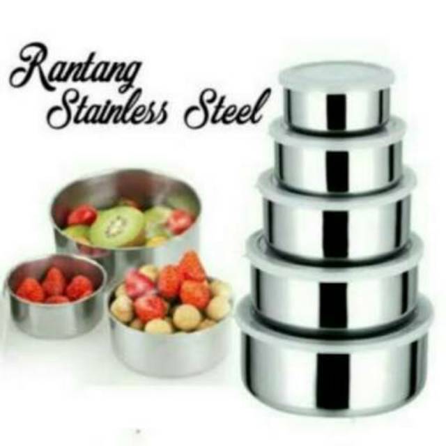 RANTANG STAINLEES STEEL 5 SUSUN