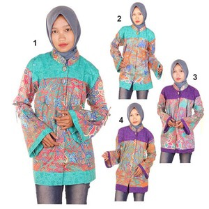 Blus Batik Blouse Kerja Ramadani