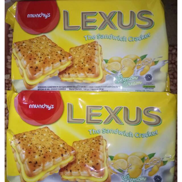 

LEXUS LEMON MUNCHY'S 190 Gram ( 10 Pcs @19 Gram)