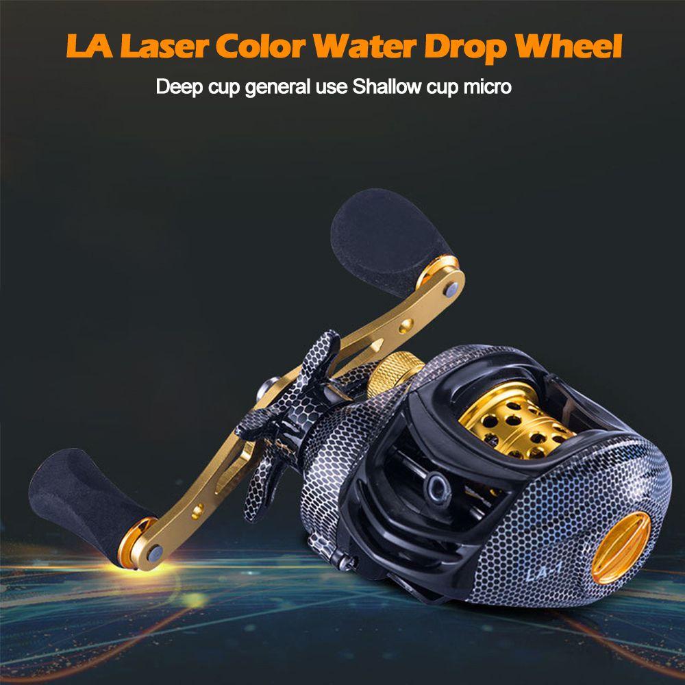 TOP Laser Lure Wheel Metal Kiri /Kanan Memancing Perlengkapan Memancing Reel Pancing