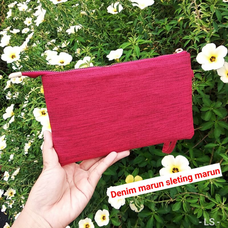 DOMPET WANITA MURAH MUAT HP SLETING BESI