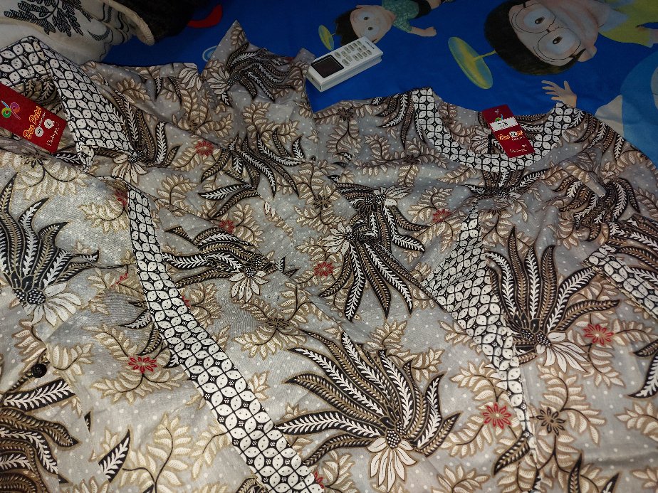 Couple Batik Seragam Kerja Terbaru Warna Grey Size S-m-l-xl-xxl-3l-4l-5l By Batik Dua Putri