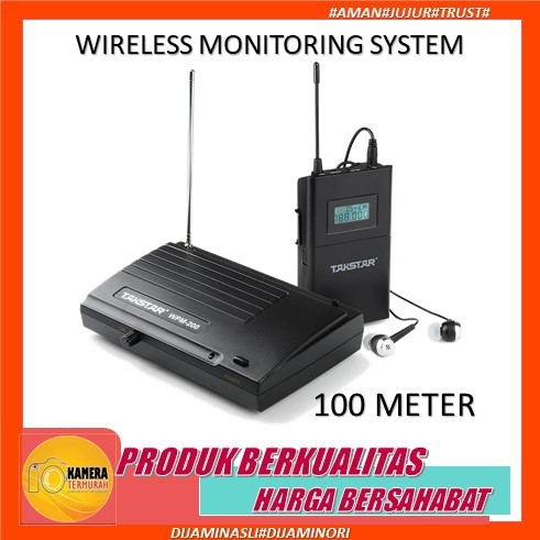 Wireless Microphone Monitoring Sutradara Film/Sinetron
