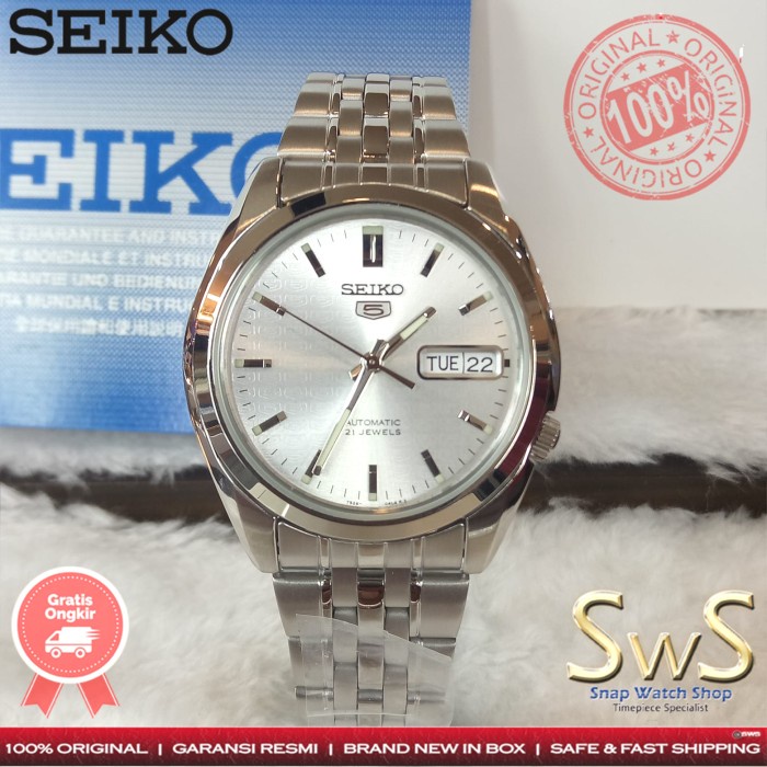 SEIKO 5 Sports SNK355 Original SNK355K1 Automatic Jam Tangan Pria