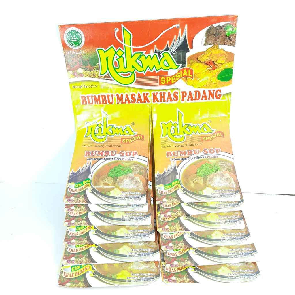 

Bumbu SOP 12 x 20 gram