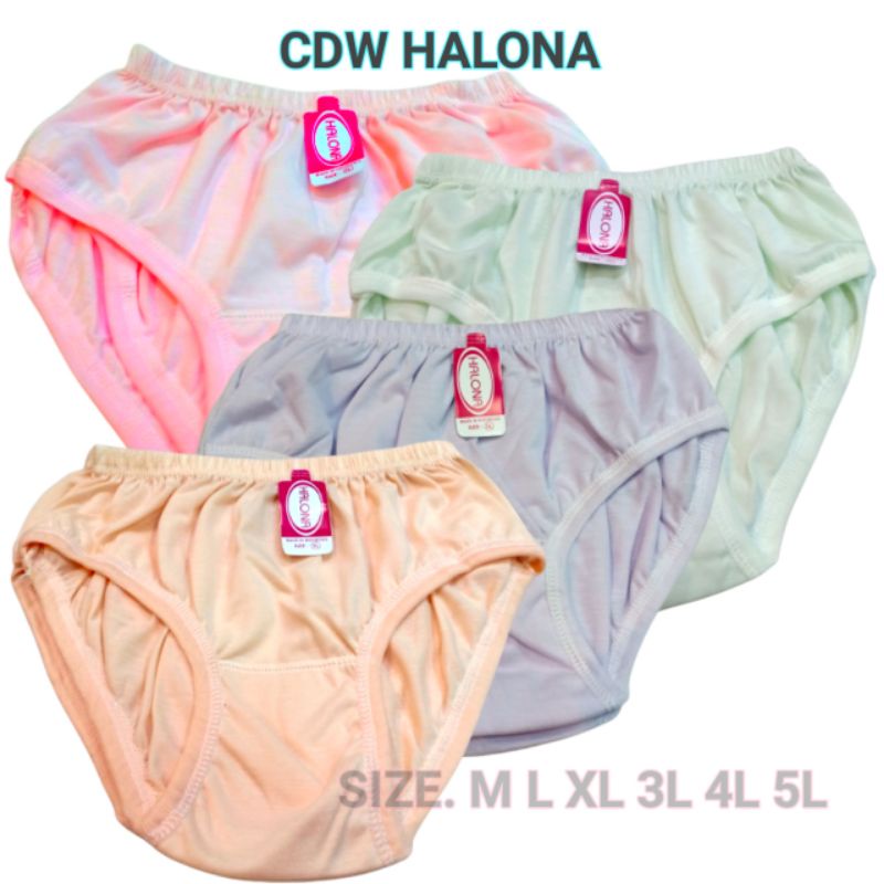 HALONA | CELANA DALAM WANITA MAXY CLASSIC | CD WANITA TEBAL BAHAN ADEM NYAMAN DI PAKAI