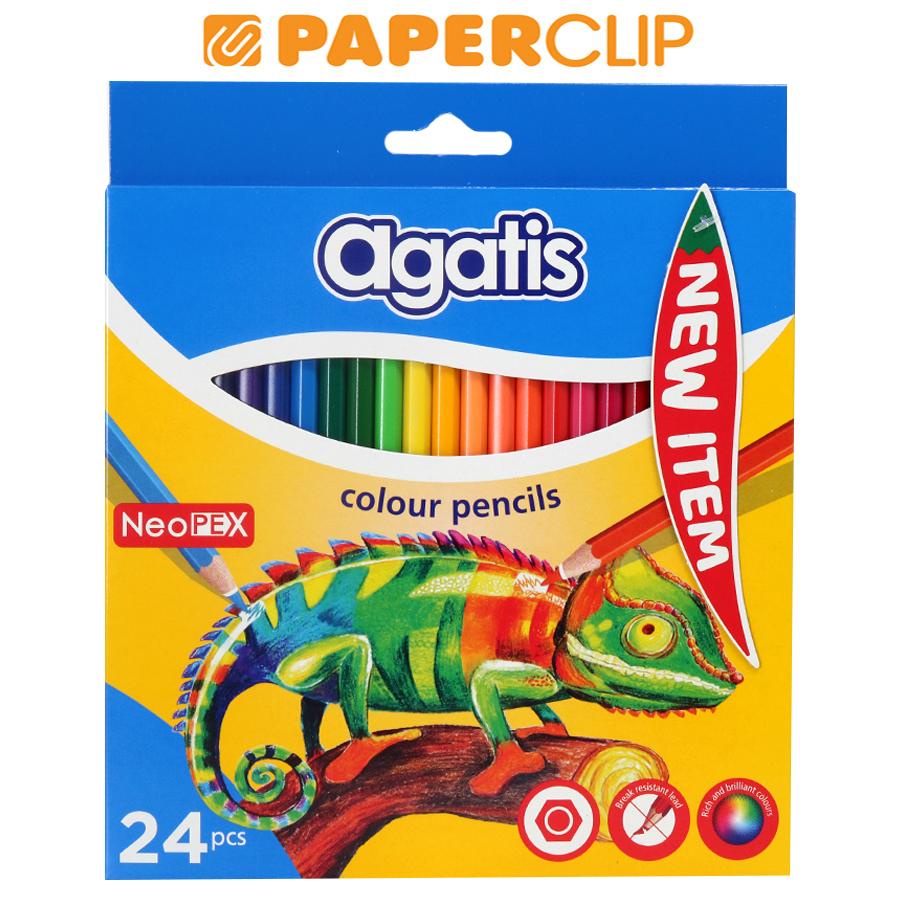 

PENSIL WARNA AGATIS NEOPEX 24C