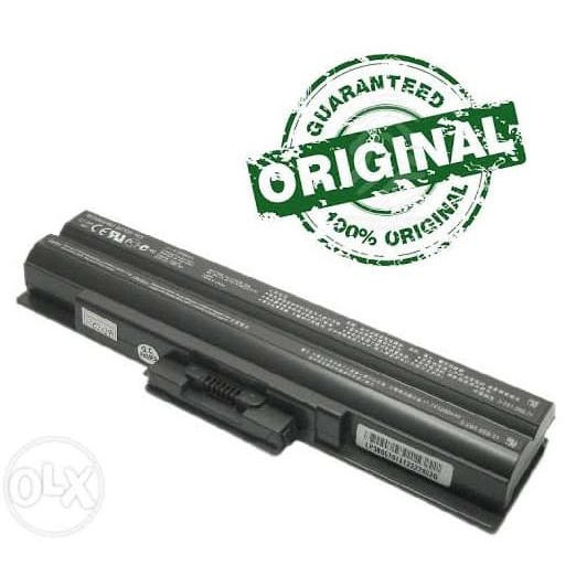 Baterai Sony Vaio VGN-SR VGN-CS VGN-FW, BPS13 BPS21 Original (Black)