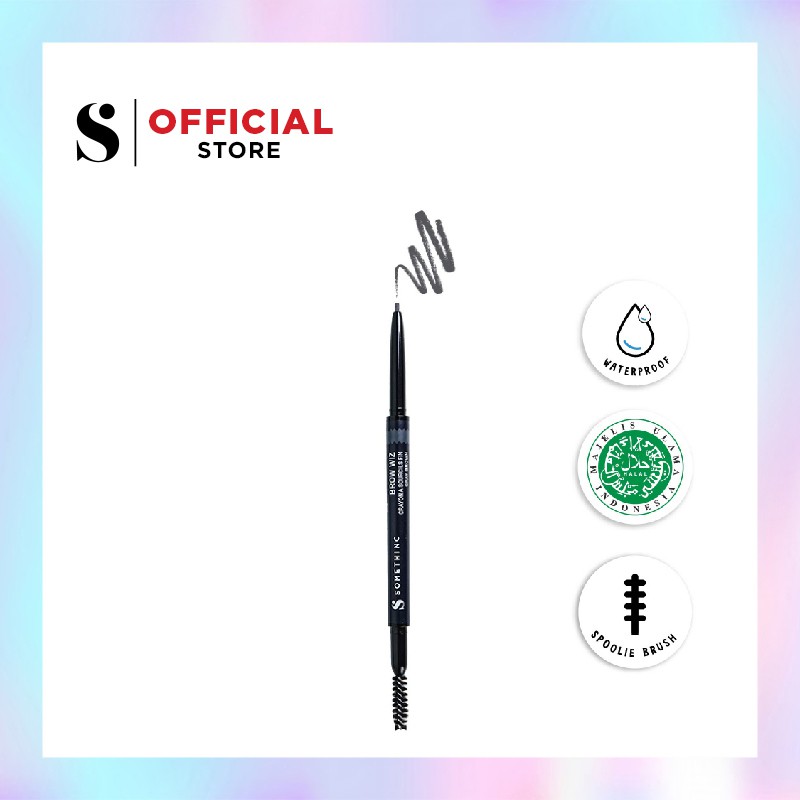 SOMETHINC BROW WIZ Retractable Eyebrow - Pensil Alis Mekanik 0.55 m Ujung Bulat