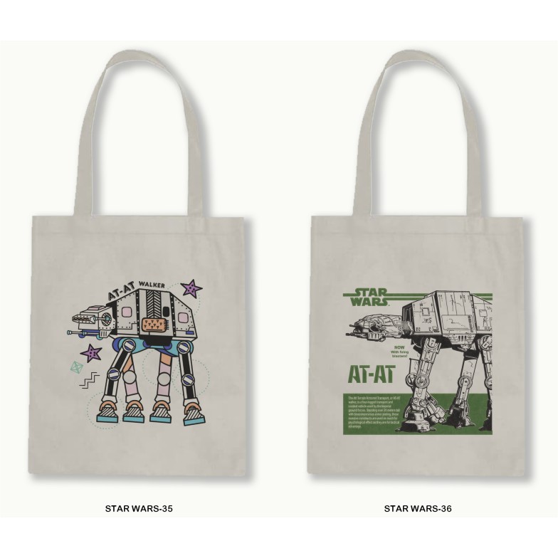 TOTE BAG BLACU 30X40 - STAR WARS series.04