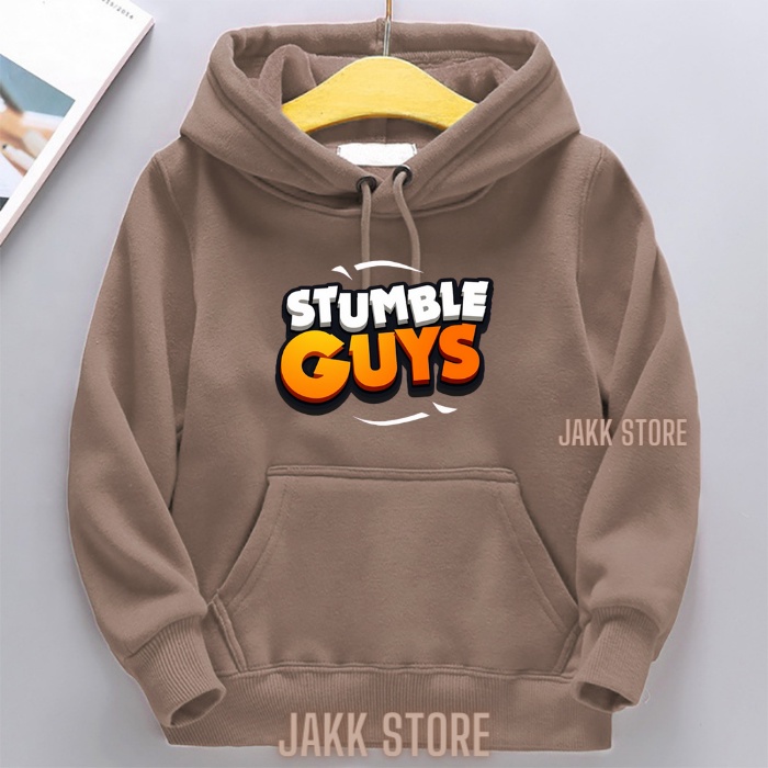 Sweater Hoodie Anak Perempuan Laki Laki STUMBLE GUYS Kekinian/Switer Hodie Anak Cewek Umur 3-15 Tahun