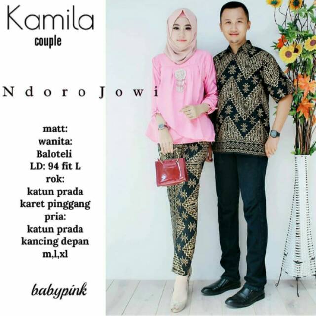 GROSIR BATIK KAMILA COUPLE