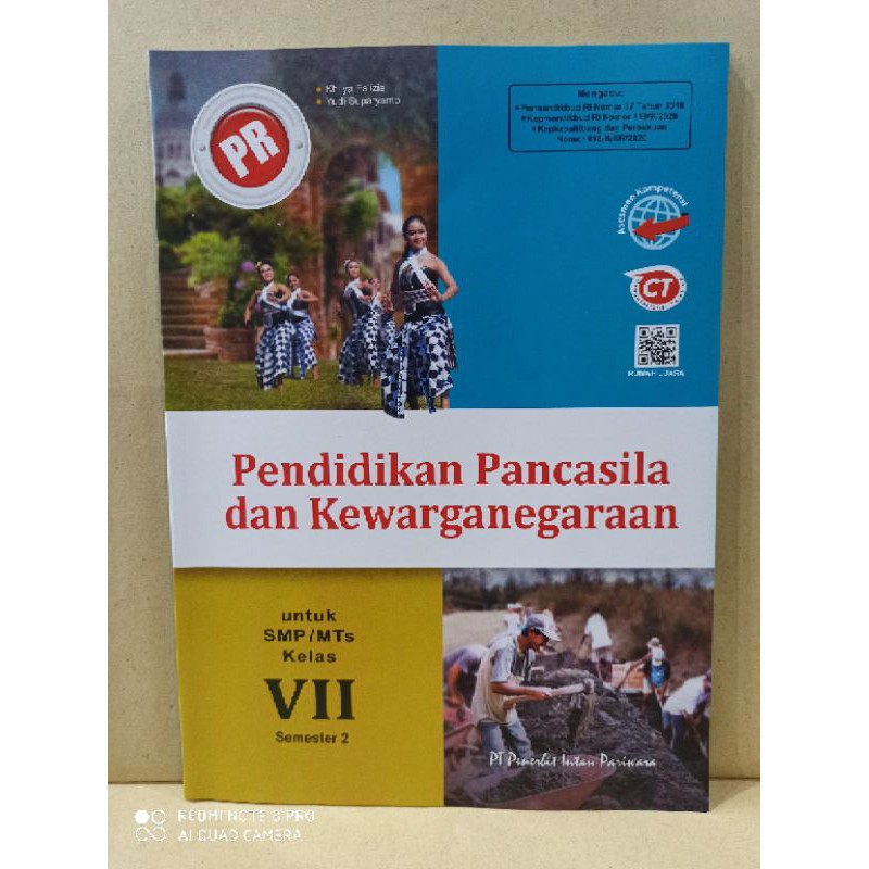 LKS PR PPKN kelas 7 smp semester 2 intan pariwara