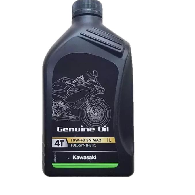 ✭ OLI MOTOR KAWASAKI OIL KGO 10W/40 FULL SYNTHETIC OLI PELUMAS [1 LITER] ➸