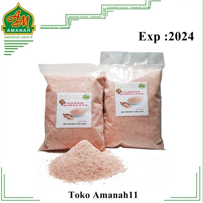

[[COD]] Garam Himalaya 1Kg - Natural Himalayan Pink Salt - Himsalt LIMITED EDITION Kode 1321