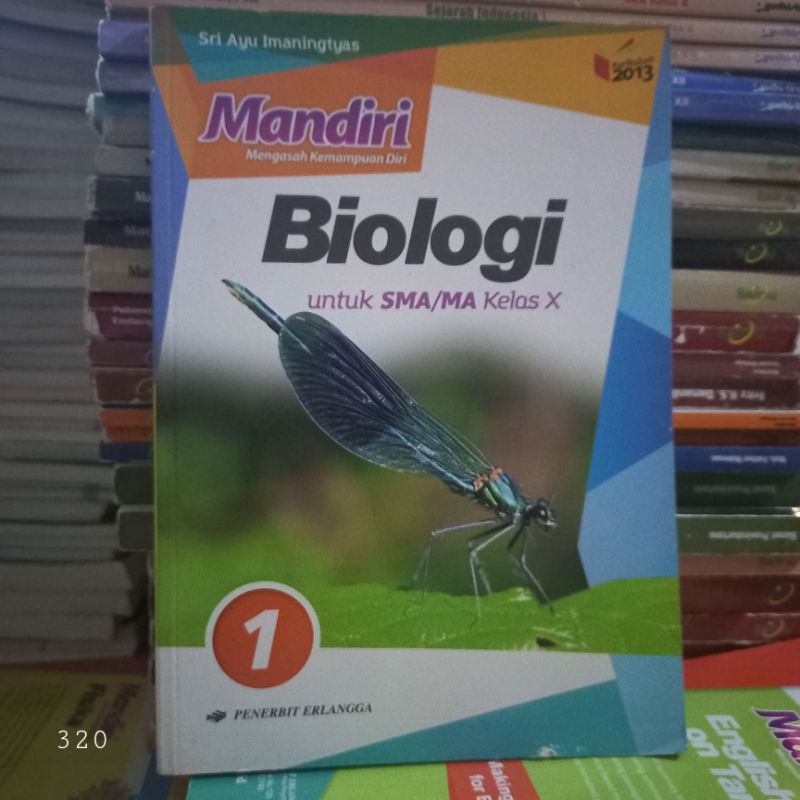 BUKU BEKAS MANDIRI BIOLOGI SMA KELAS 1 ERLANGGA