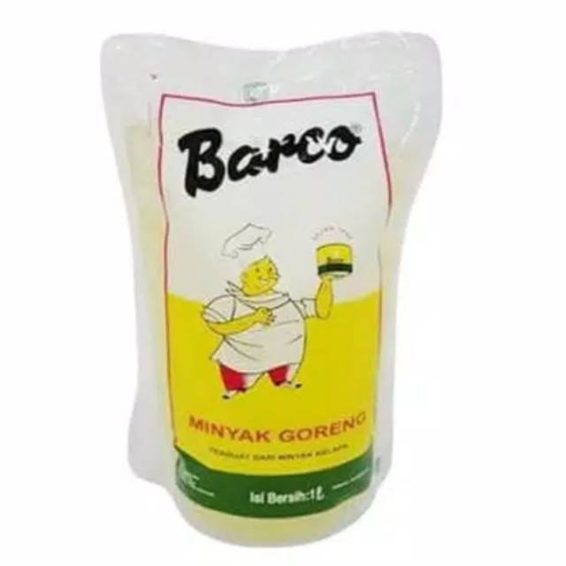 

Barco Coconut Cooking Oil 1 liter / Minyak Goreng Barco