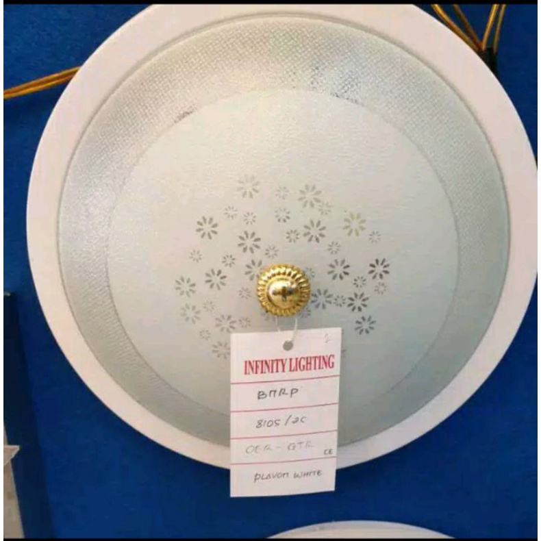 LAMPU PLAFON 3 FITTING MINIMALIS